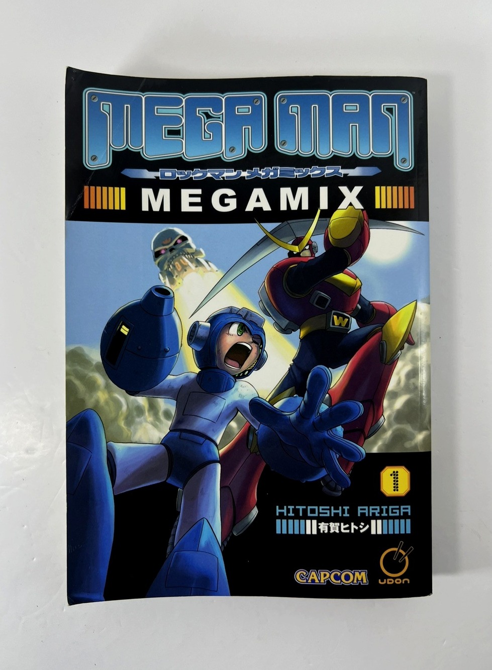 Mega Man Megamix Volume 1 Manga Paperback  1st Printing With Poster English
